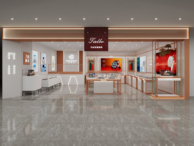现代珠宝首饰专卖店