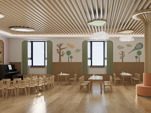 现代幼儿园活动教室