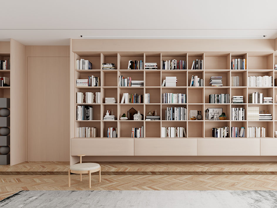 现代图书馆 阅览室