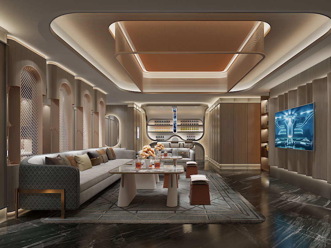 现代轻奢KTV包房