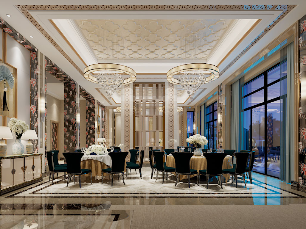 新中式酒店包厢包间