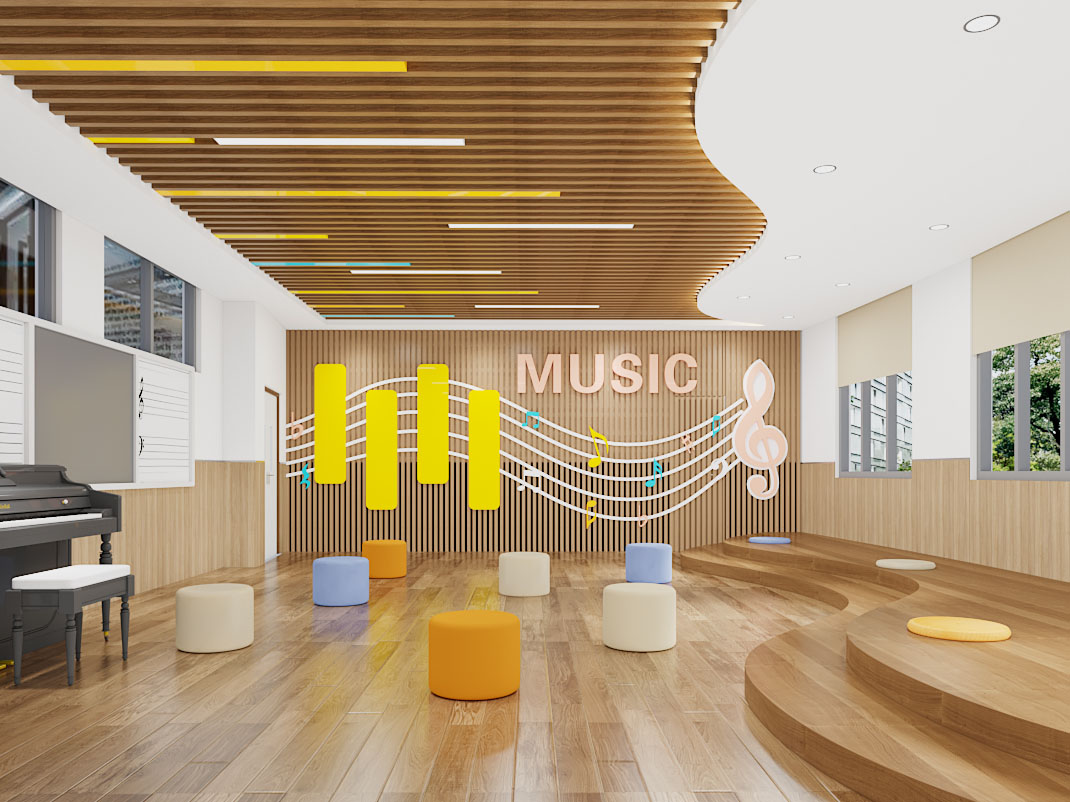 现代幼儿园音乐教室