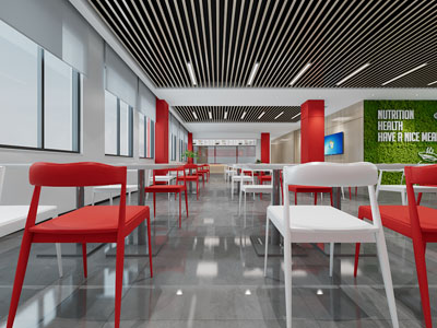 现代饭店餐馆 食堂