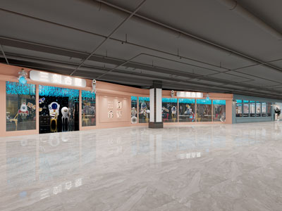 现代游乐场3d模型 现代游乐场