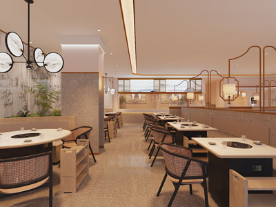 新中式饭店餐馆