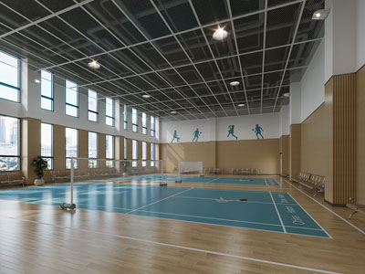 现代篮球馆 体育馆3d模型 现代篮球馆 体育馆