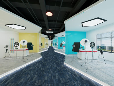 现代直播间 演播厅