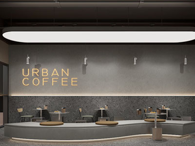 工业风loft咖啡馆 咖啡厅3d模型 工业风loft咖啡馆 咖啡厅