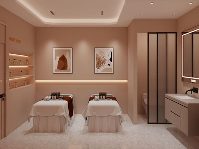 现代美容按摩院 spa会所3d模型 现代美容按摩院 spa会所