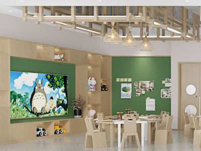 现代儿童手工木工教室3d模型 现代儿童手工木工教室