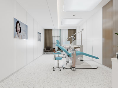 现代口腔医院诊所 治疗室3d模型 现代口腔医院诊所 治疗室