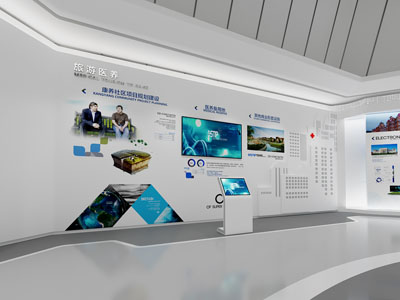 现代展厅展览3d模型 现代展厅展览