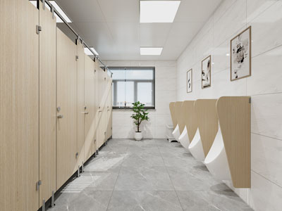 现代公共卫生间 洗手间3d模型 现代公共卫生间 洗手间