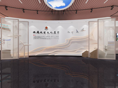 现代展厅展览3d模型 现代展厅展览