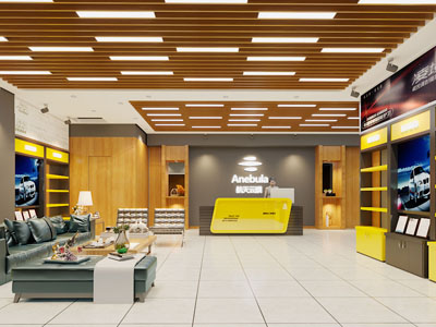 现代航天产品专卖店 展厅展览3d模型 现代航天产品专卖店 展厅展览