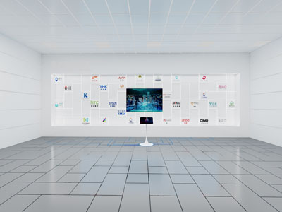 现代展厅展览3d模型 现代展厅展览