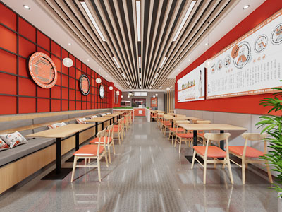 新中式饭店餐馆