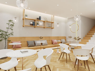 现代书吧 图书馆 阅览室