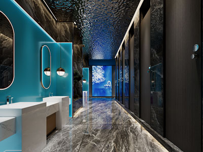 现代KTV卫生间 洗手间