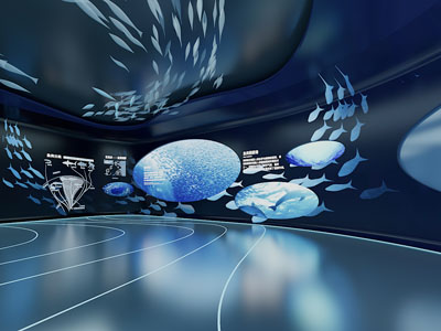 现代海洋生物展厅展览