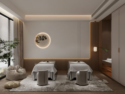 新中式美容按摩店 spa会所