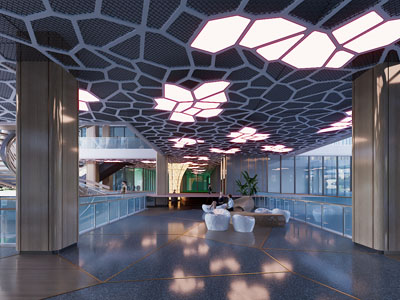 工业风loft公共休闲区