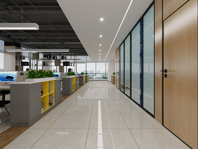 现代公共办公区