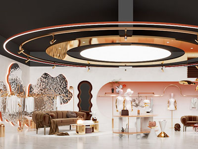 现代轻奢女装专卖店