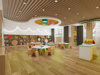 现代幼儿园活动教室