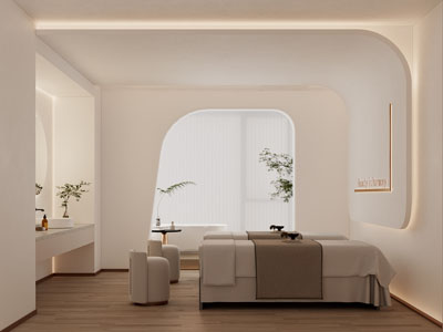 侘寂风美容按摩店 spa会所