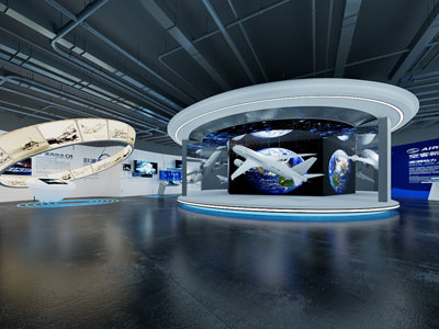 现代航天展厅展览