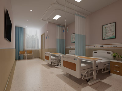 现代医院病房