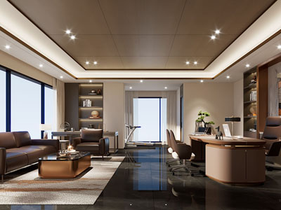 现代董事长 总经理办公室