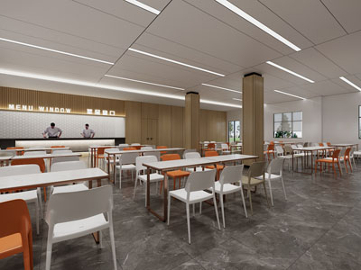 现代食堂 饭店餐馆