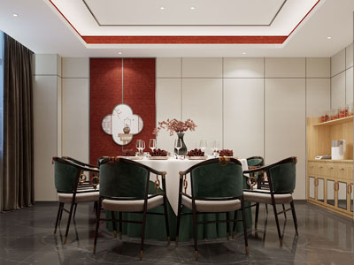 新中式酒店包厢包间