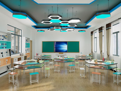 现代智慧 创客教室