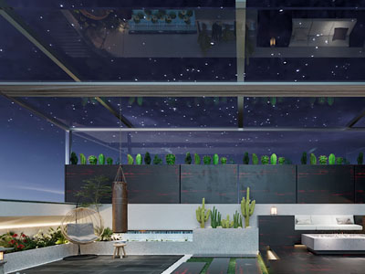 新中式阳光房 休闲室