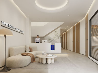 现代口腔医院大堂前台接待