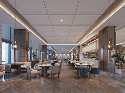 新中式饭店餐馆