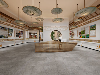 新中式民土风情展厅展览