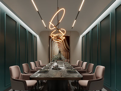 现代轻奢餐厅