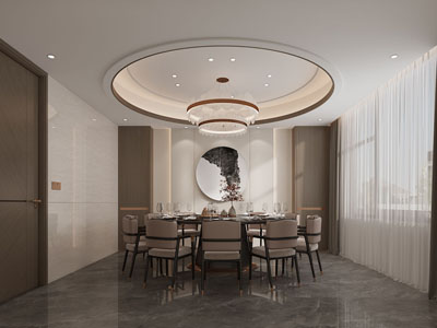 新中式酒店包厢包间