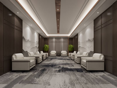 新中式贵宾室 接待厅