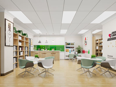 现代茶水间 休闲区