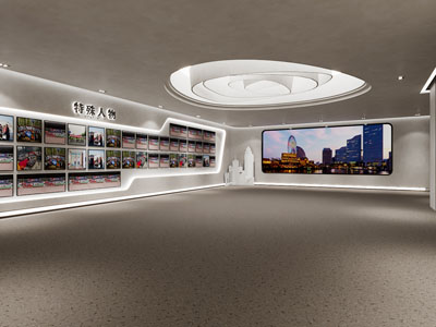 现代展厅展览