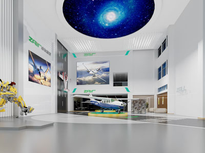 现代航天主题大堂 大厅