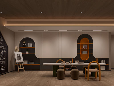 现代儿童娱乐室 休闲室