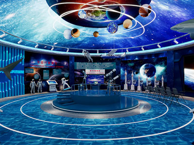 现代航天展厅展览