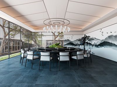 新中式酒店包厢包间