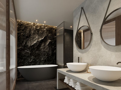 现代酒店洗手间 卫生间